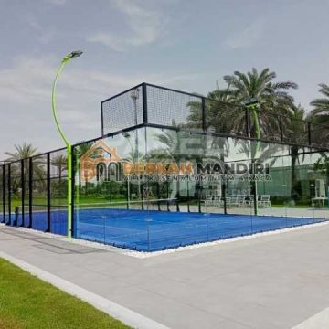 Kaca Tampered Lapangan Padel Jakarta Kontraktor Terpercaya No.1