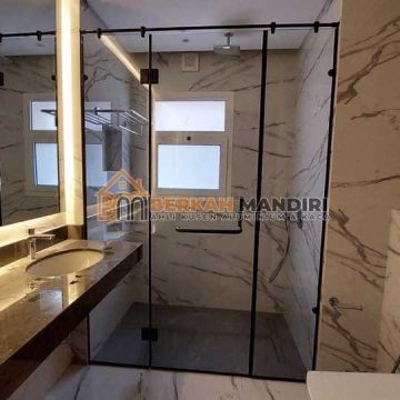 Tukang Kaca shower Bekasi Hasil Rapi