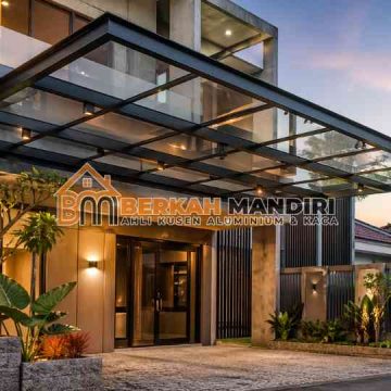 Vendor Kanopi Kaca Tampered Bekasi Minimalis Top