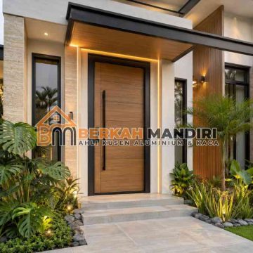 Vendor pintu pvc aluminium bekasi ready stock siap pasang kilat