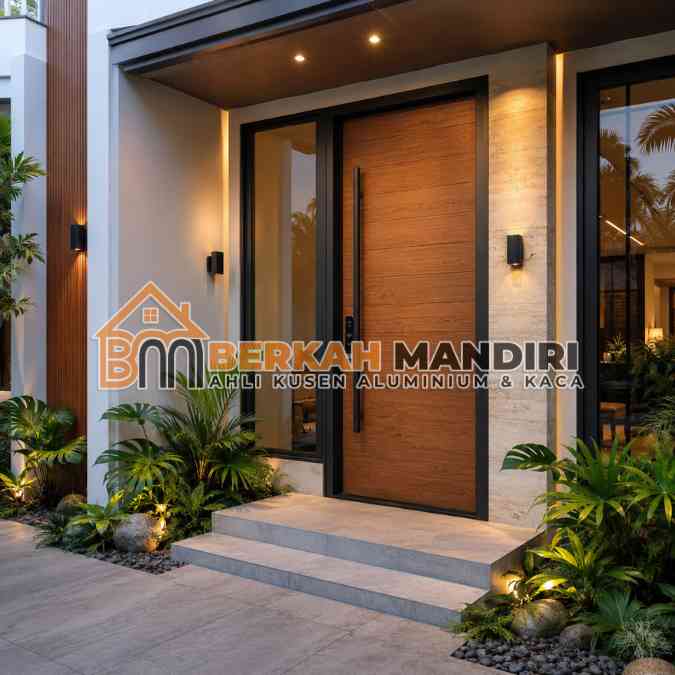 Vendor pintu pvc aluminium bekasi ready stock siap pasang kilat
