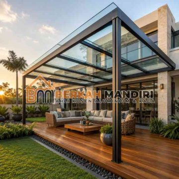 kanopi kaca tempered bekasi tukang ahli profesional